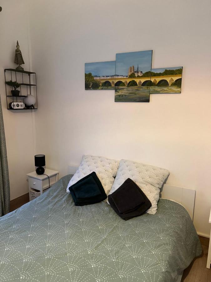 Cosy Loire, T2 Neuf, Front De Loire ,Vue Cathedrale,5Min A Pied Centre Ville Et Parking Prive Orléans Exterior foto