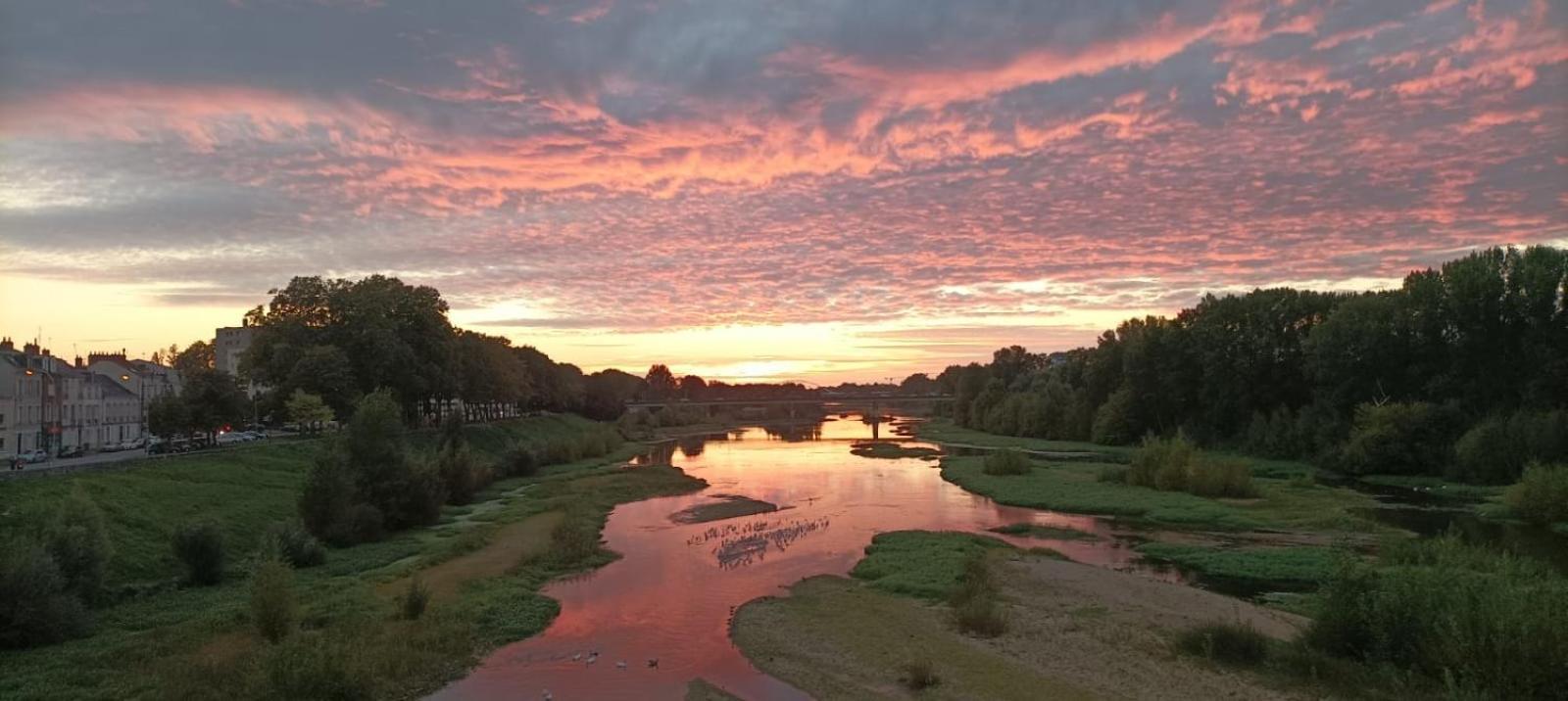 Cosy Loire, T2 Neuf, Front De Loire ,Vue Cathedrale,5Min A Pied Centre Ville Et Parking Prive Orléans Exterior foto